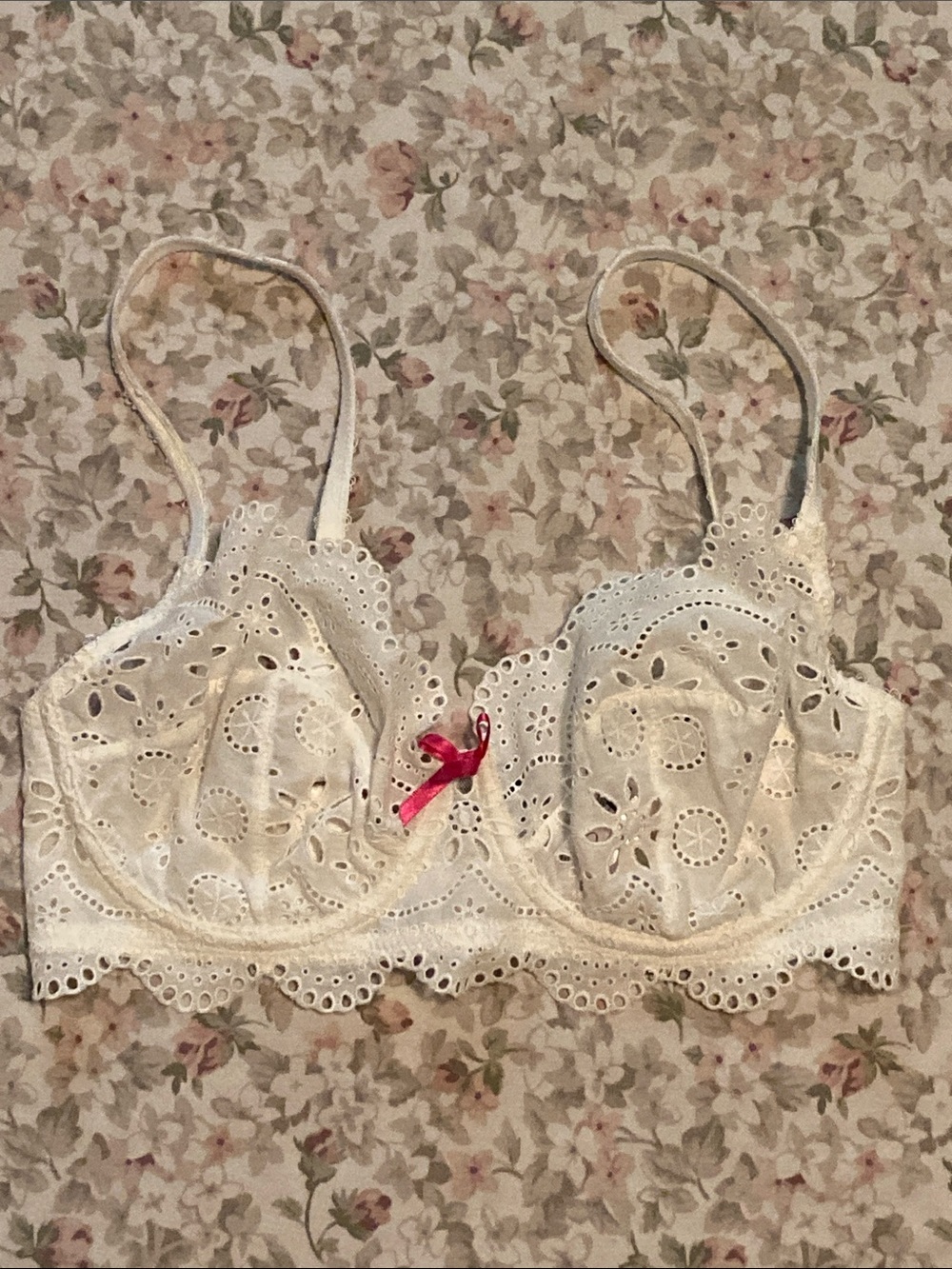 NWT Playful Promises Camille White Balconette Bra